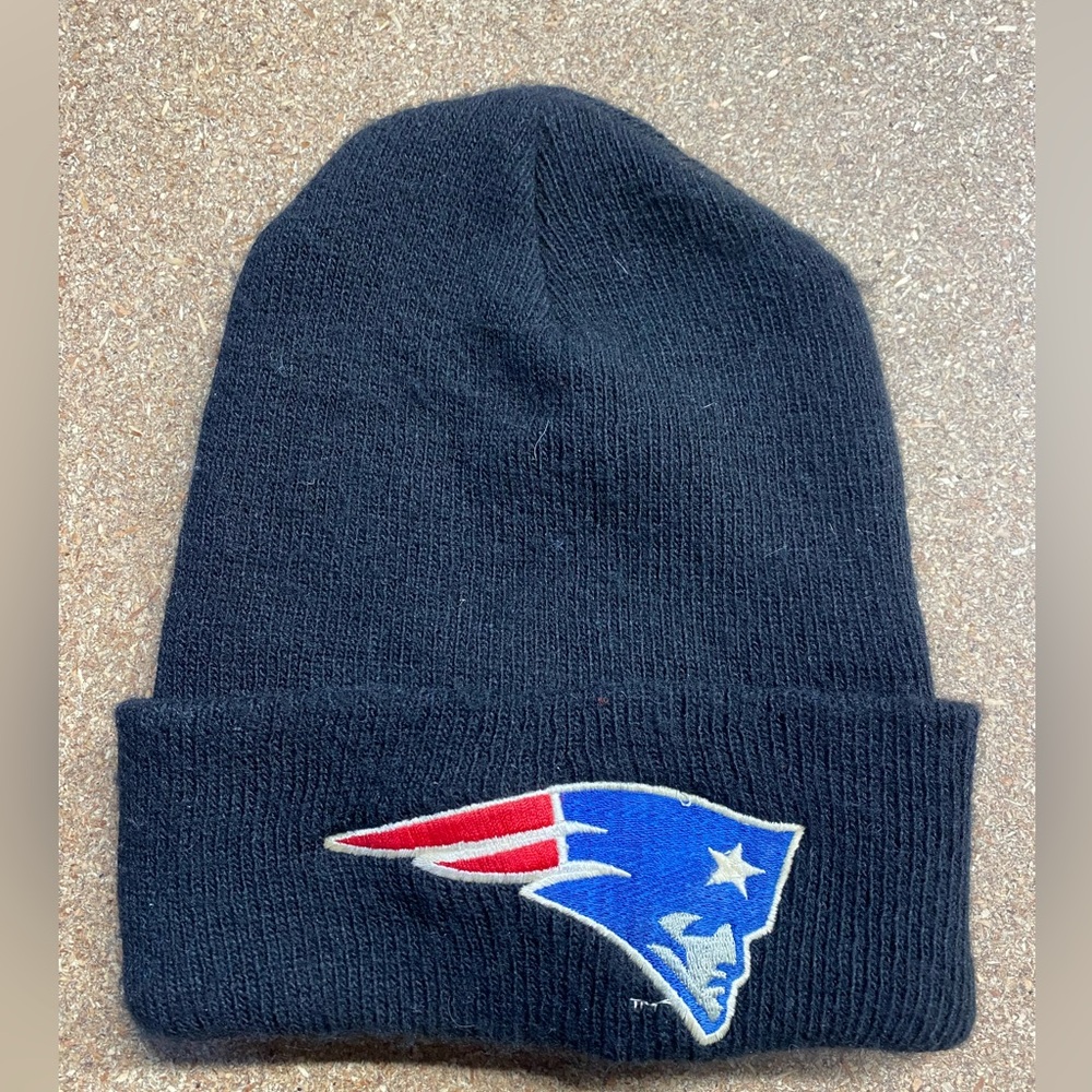 Vintage 90s New England Patriots Logo 7 Beanie